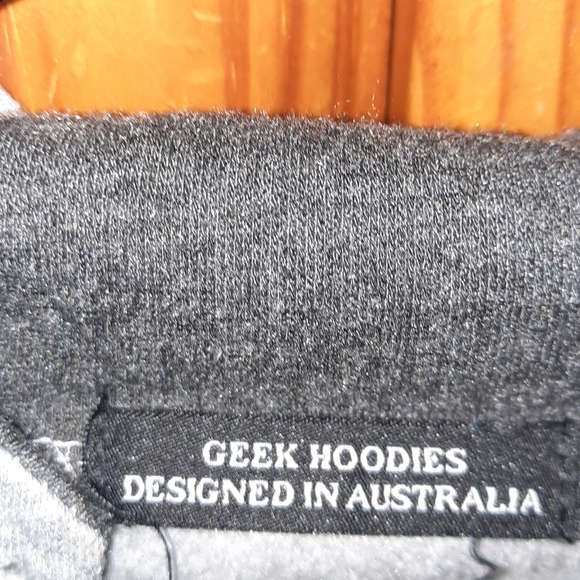 Geek hoodies designed in Australia Sz S - Picture 2 of 3